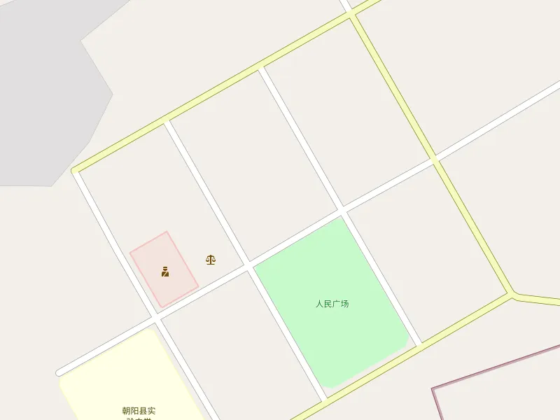 Download map of 朝阳县