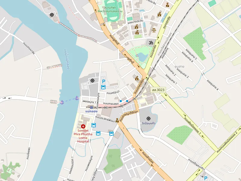 Samut Songkhram 지도 다운로드