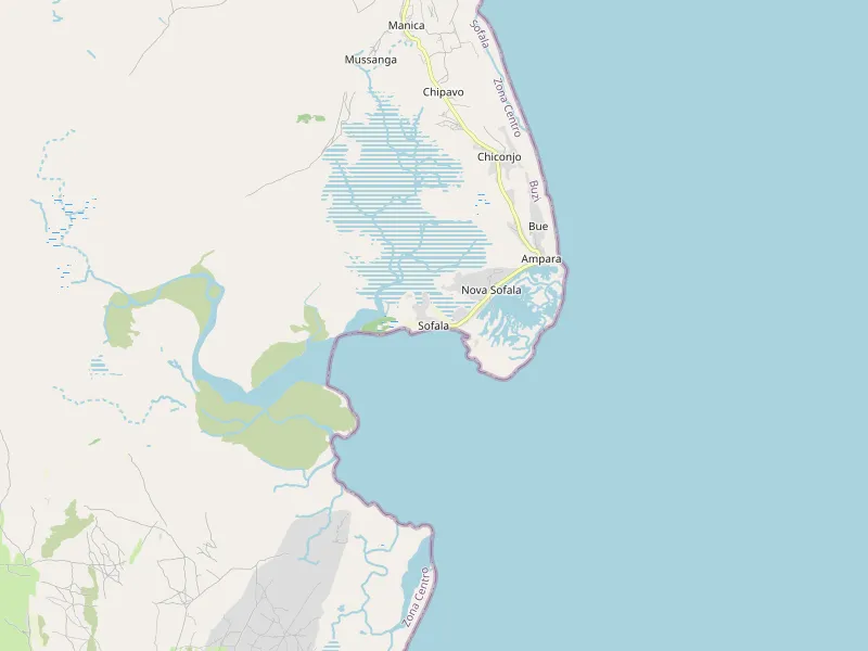 Scarica mappa di Sofala