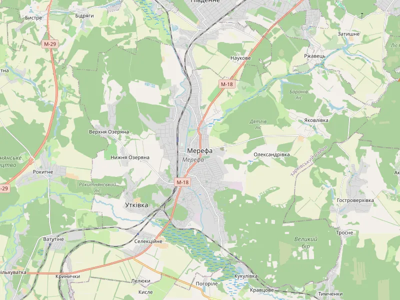 Merefa 지도 다운로드