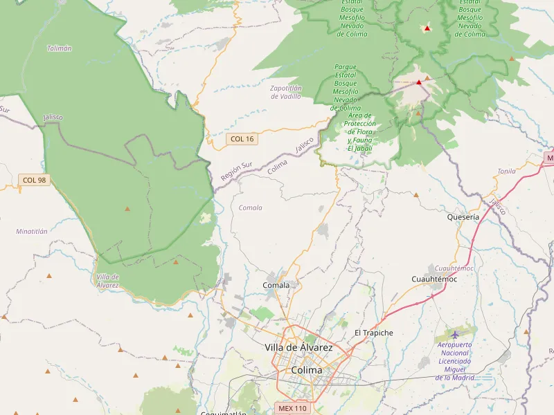 Download map of Comala