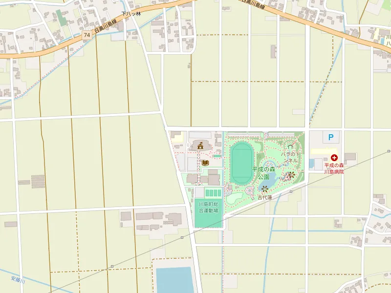 Download map of Kawajima