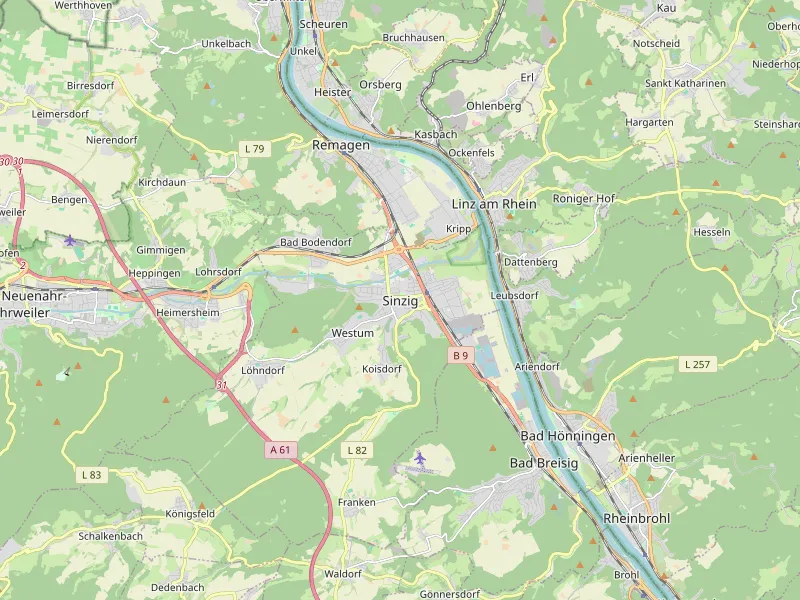 Stahnout mapu Sinzig