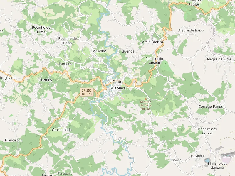 Descargar mapa de Guapiara