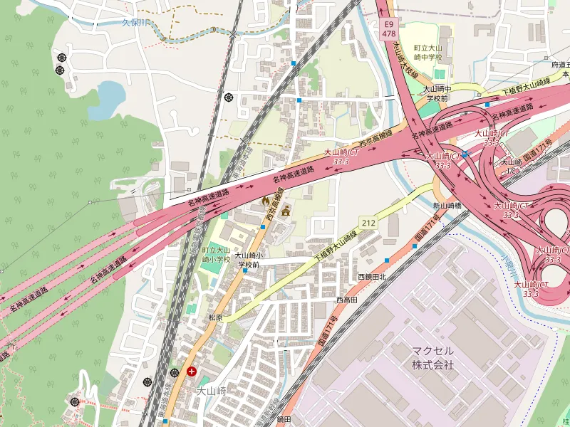 Descargar mapa de Oyamazaki