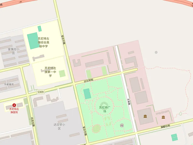 Stahnout mapu 苏尼特左旗 ᠰᠥᠨᠡᠳ ᠵᠡᠭᠦᠨ