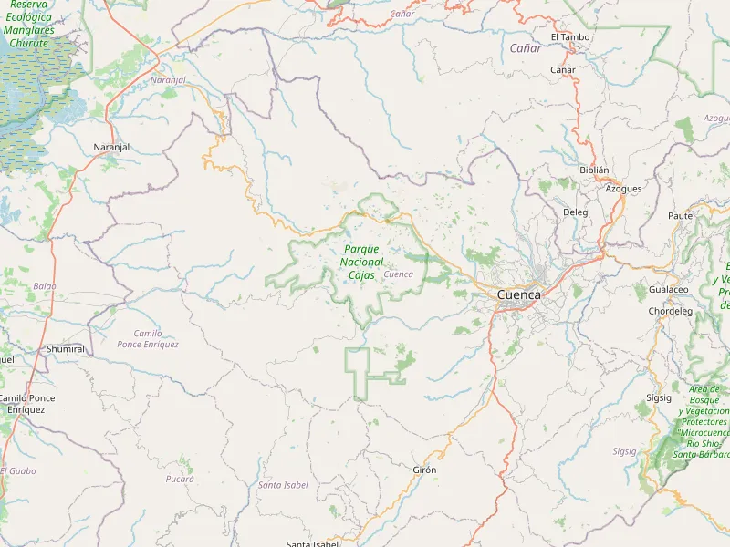 Download map of Cuenca