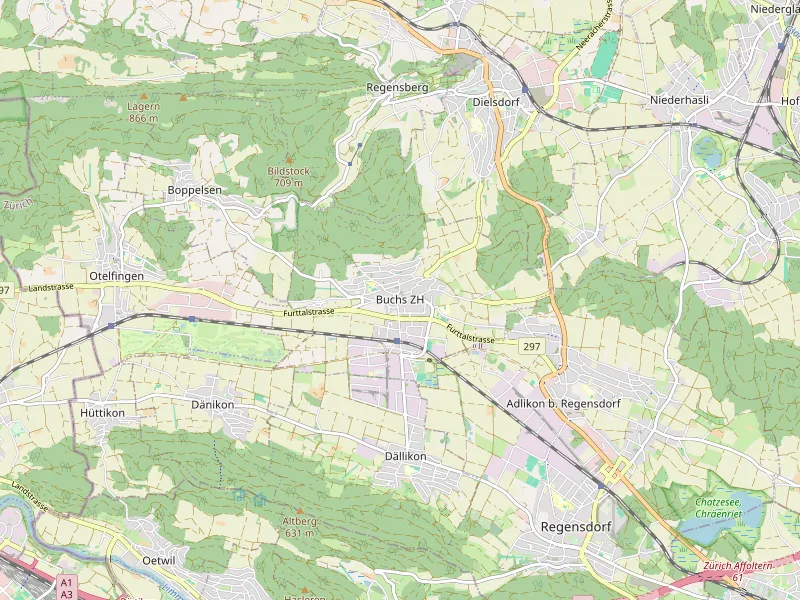Download map of Buchs