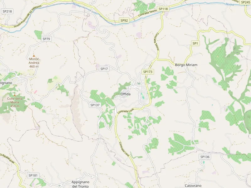 Download map of Offida