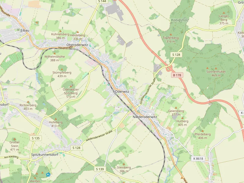 Baixar mapa de Oderwitz