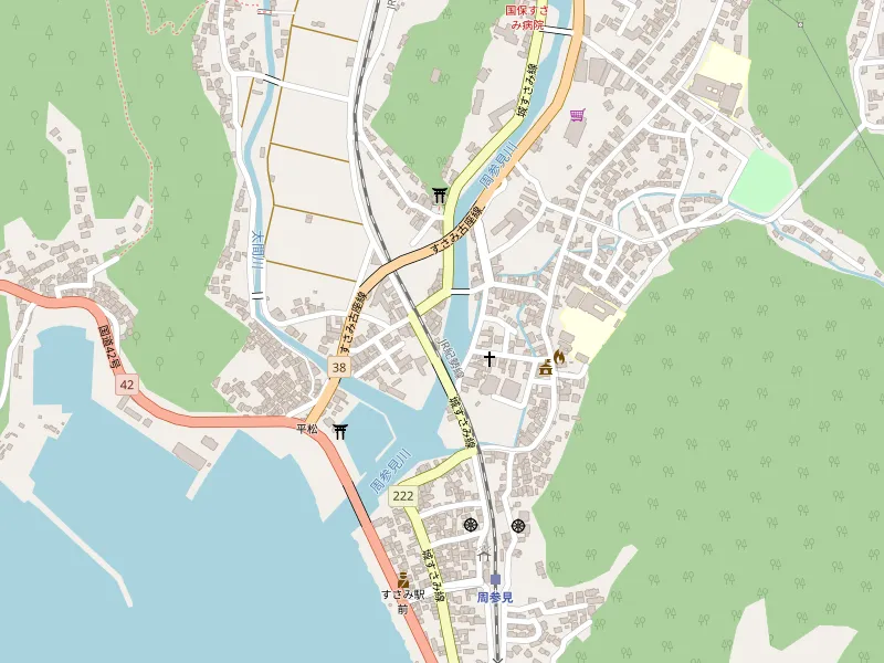 Download map of Susami