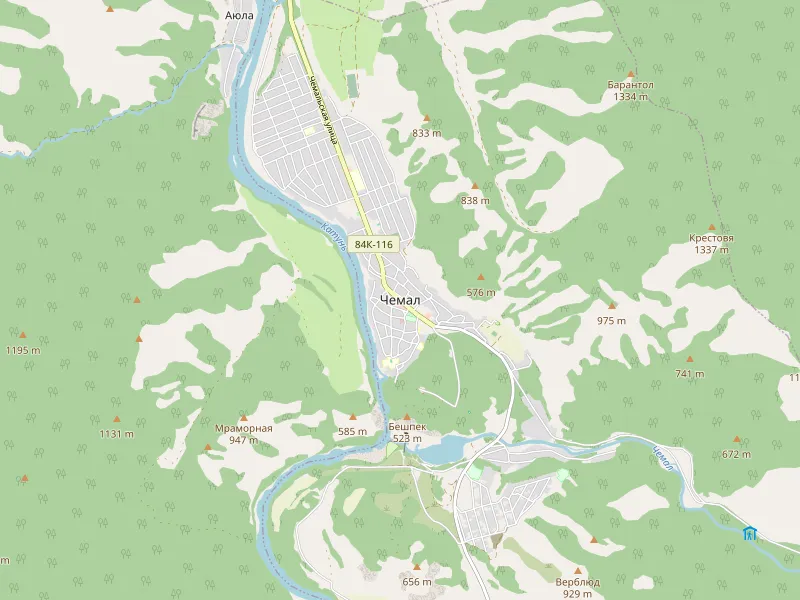 Download map of Chemal