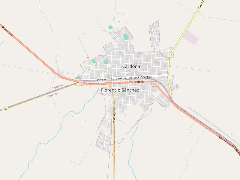 Download map of Florencio Sánchez