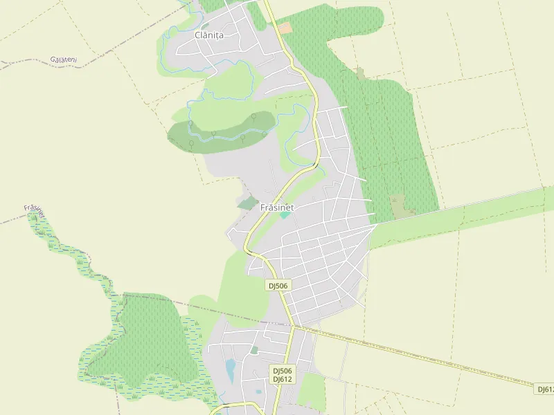 Download map of Frăsinet