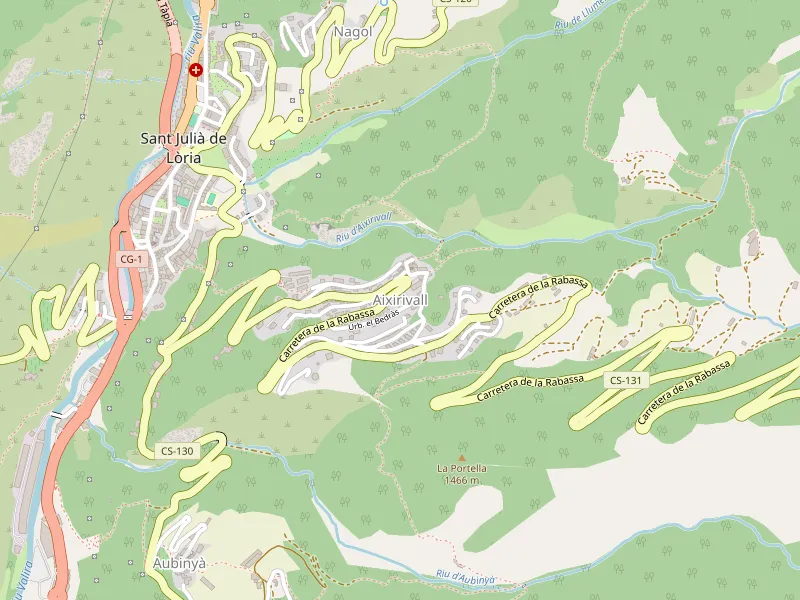 Download map of Aixirivall