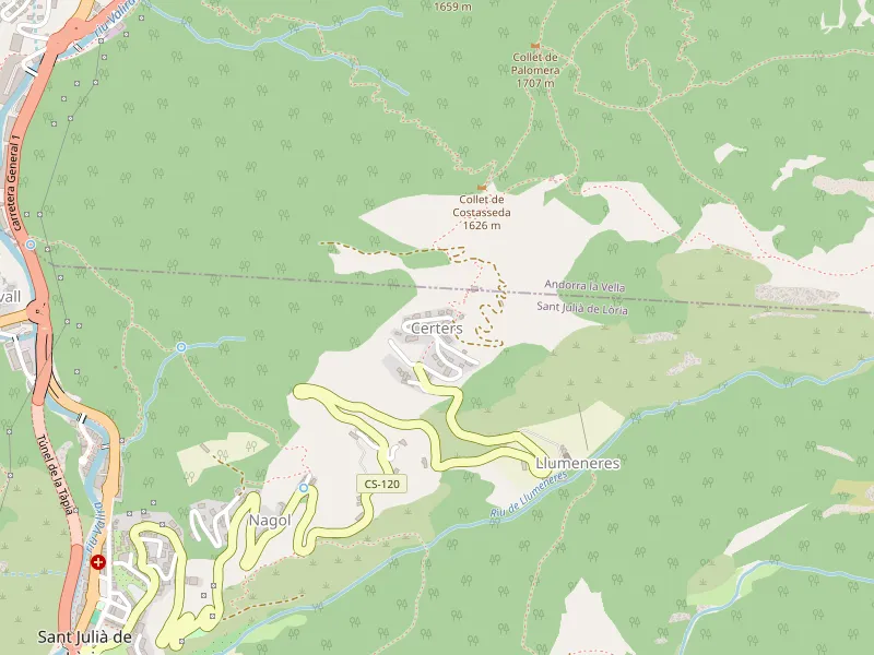 Download map of Certers