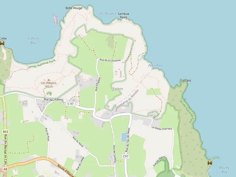 Scarica mappa di Égypte