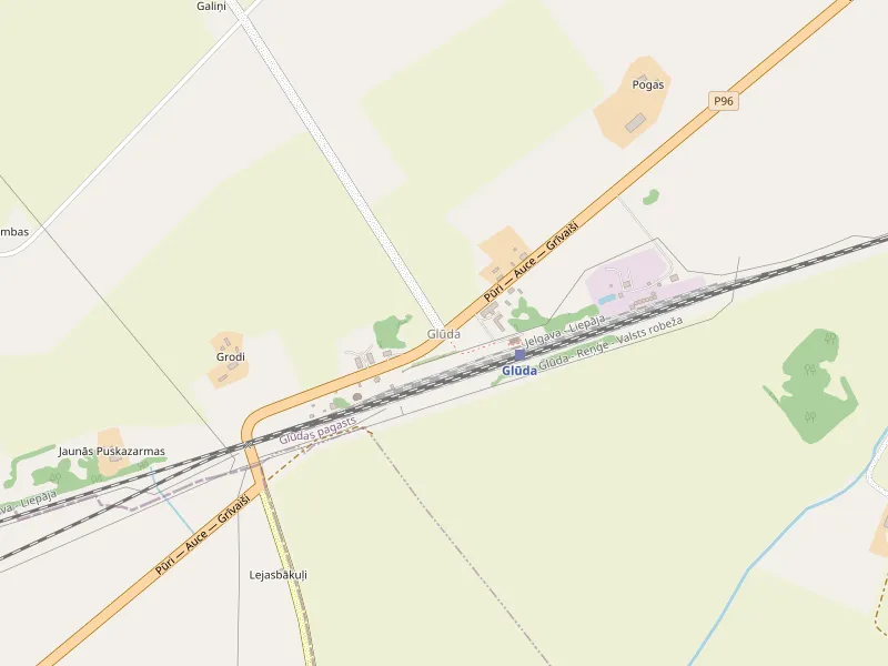 Karte von Glūda herunterladen