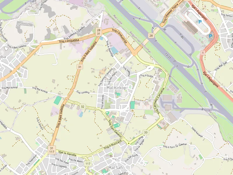 Download map of Ħal Kirkop