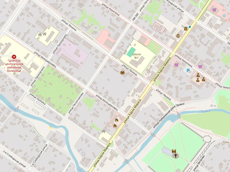 Download map of Gdov