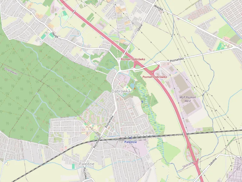 Download map of Dąbrówka