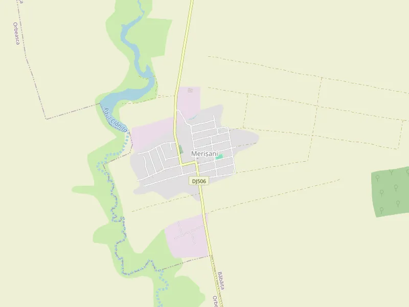 Download map of Merișani