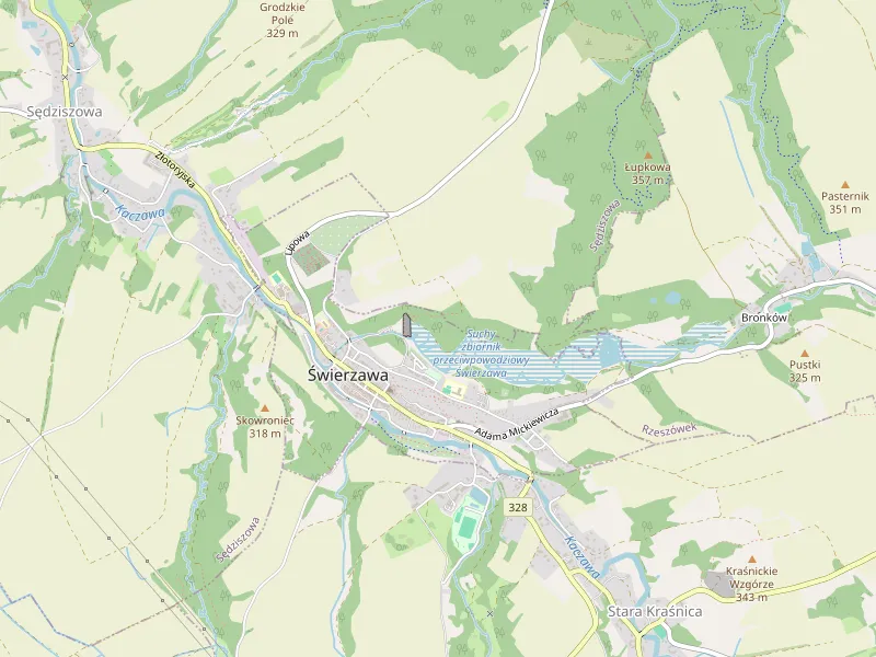 Download map of Świerzawa