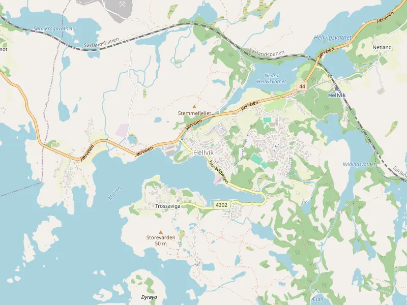 Download map of Hellvik