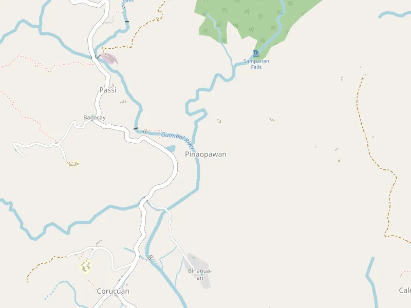 Télécharger la carte de Pinaopawan