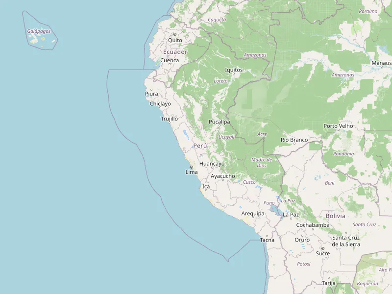 Download map of Peru