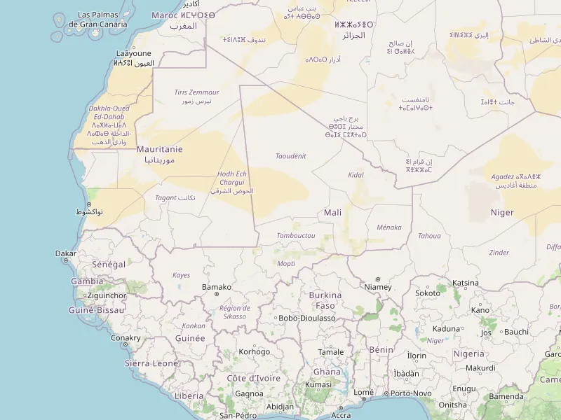 Download map of Mali