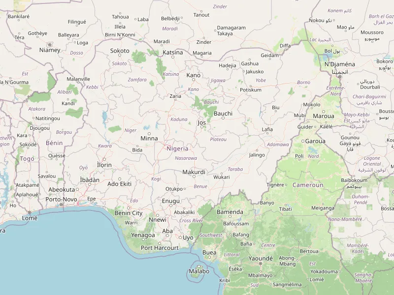 Download map of Nigeria