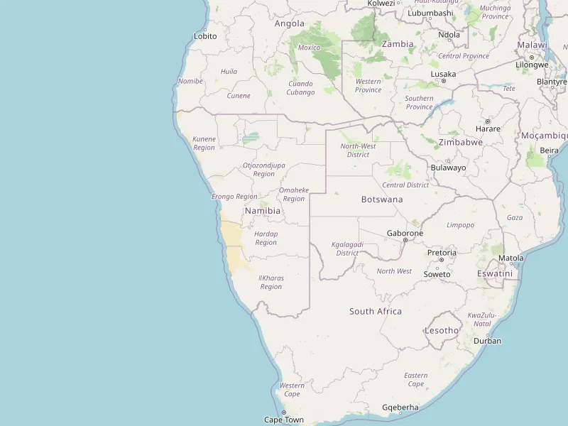 Descargar mapa de Namibia