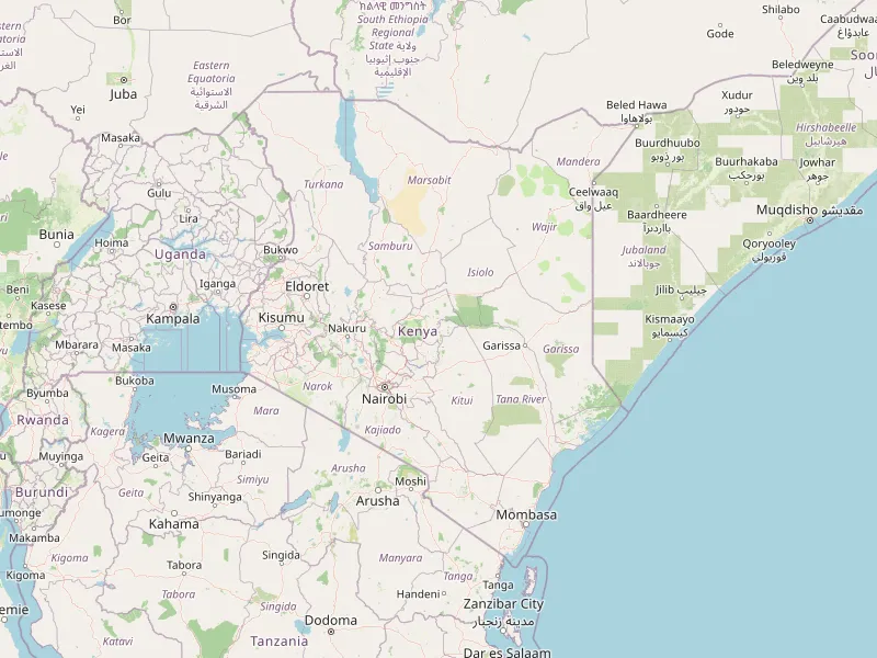 Download map of Kenya