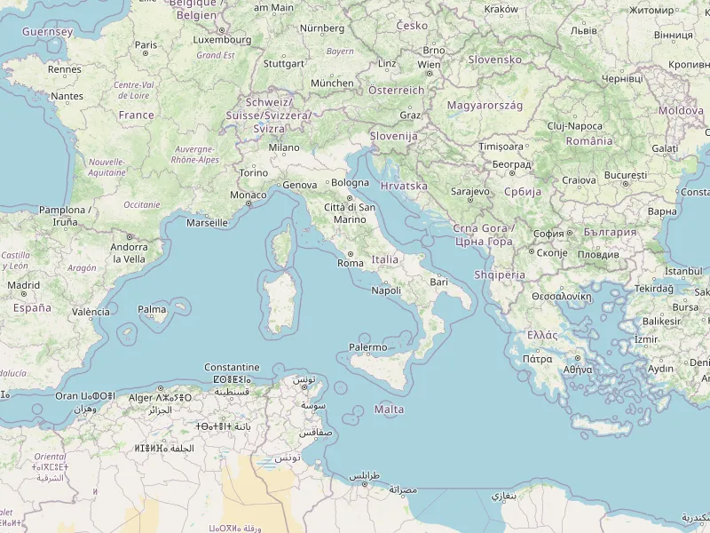 تحميل خريطة Italy
