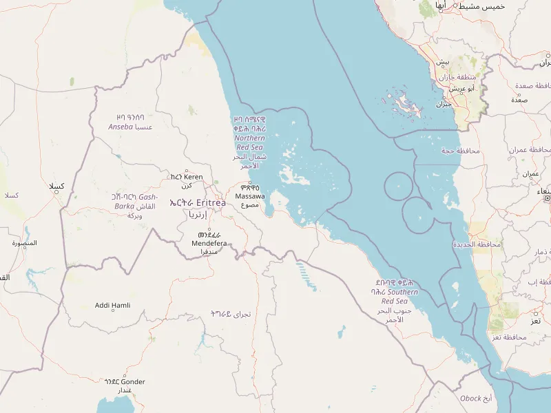 Pobierz mape Eritrea
