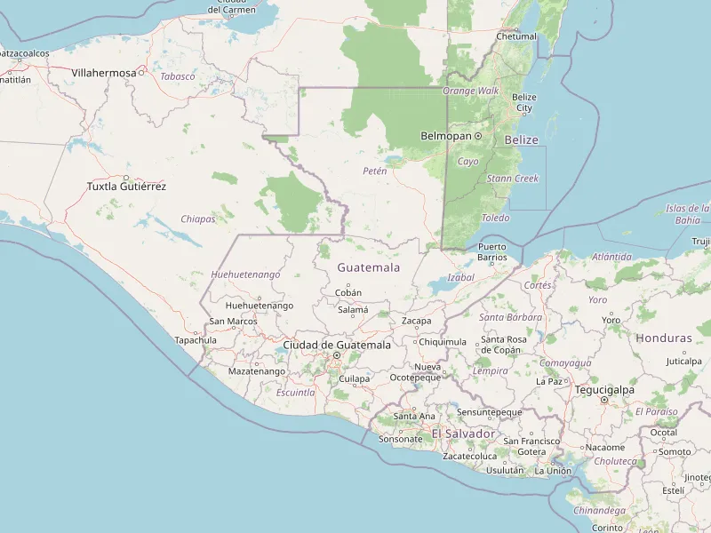 تحميل خريطة Guatemala