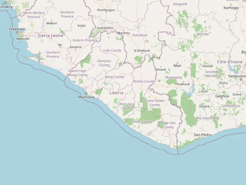 Liberia haritasini indir