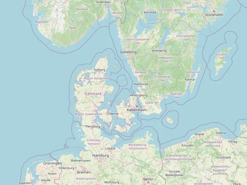 Download map of Denmark