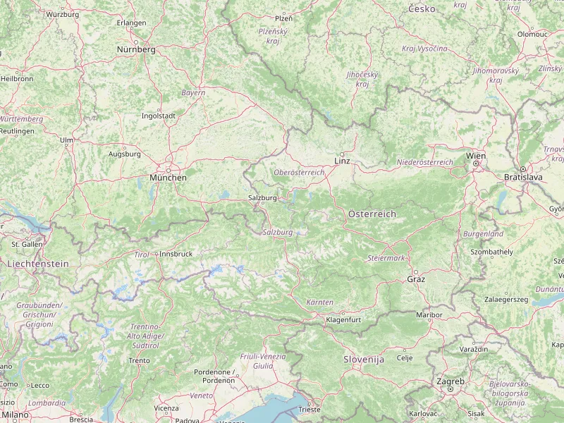 Download map of Austria