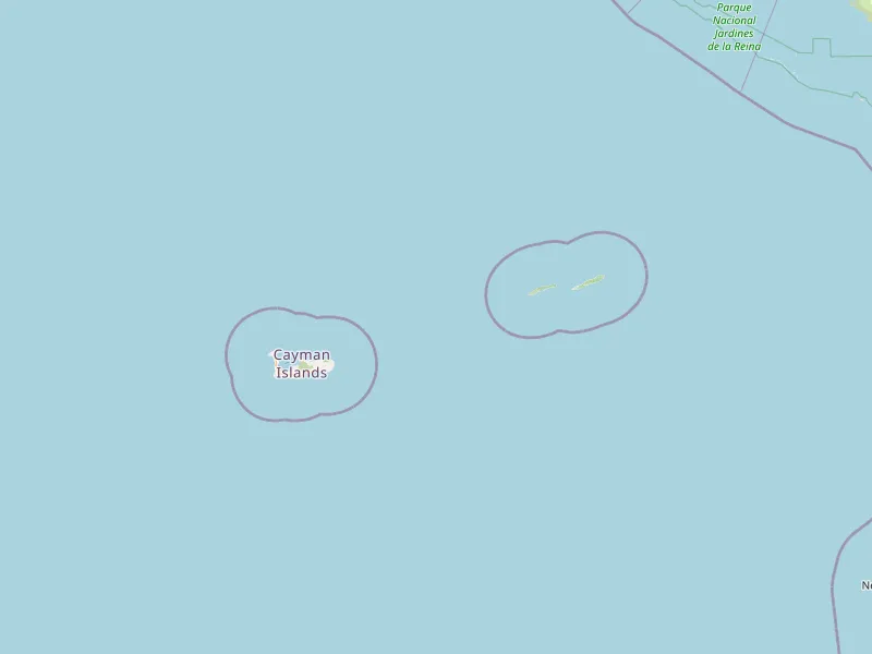 Download map of Cayman Islands