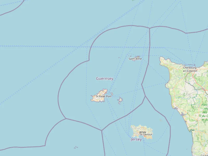 Ladda ner karta over Guernsey