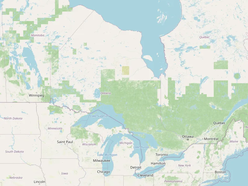 نقشہ ڈاؤن لوڈ کریں Ontario