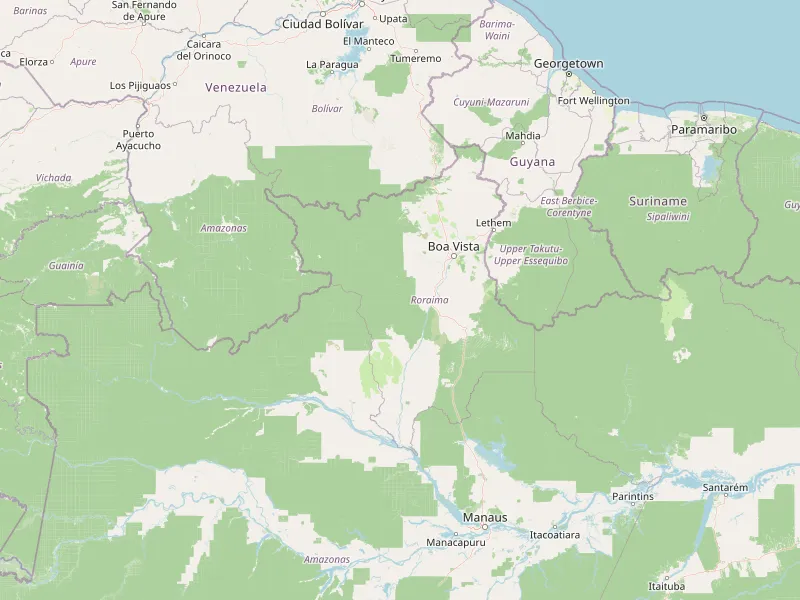 Download map of Roraima