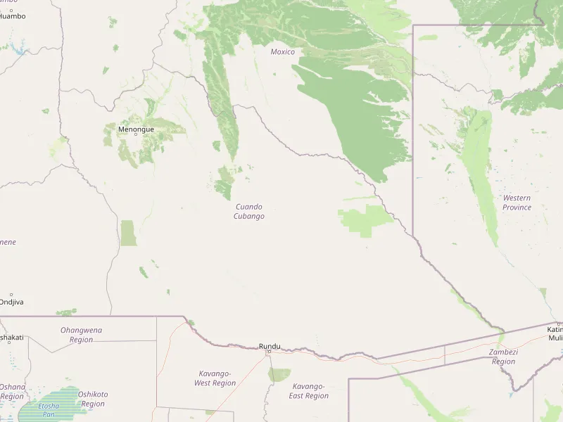Scarica mappa di Cuando Cubango Province