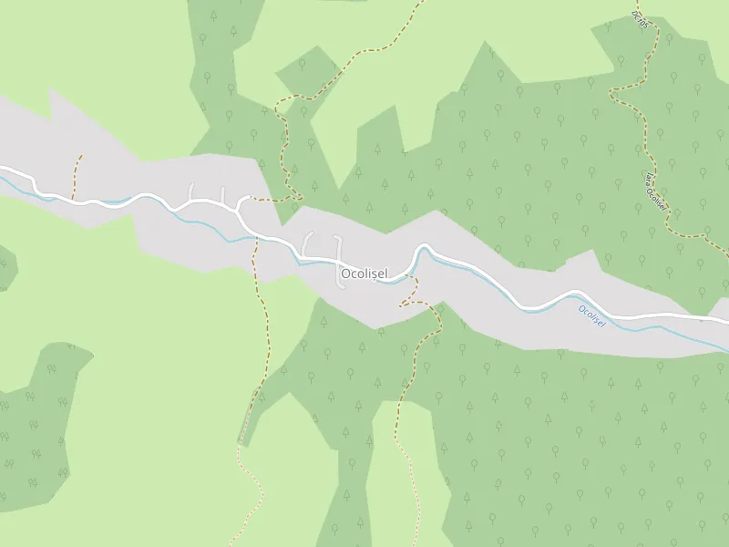 Download map of Ocolișel
