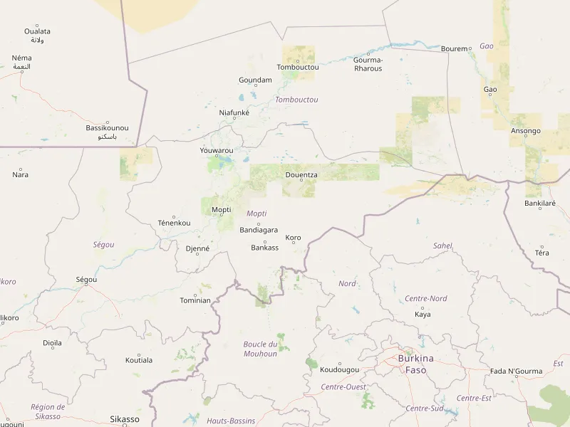 Download map of Mopti