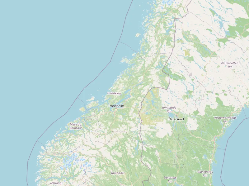 Scarica mappa di Trøndelag