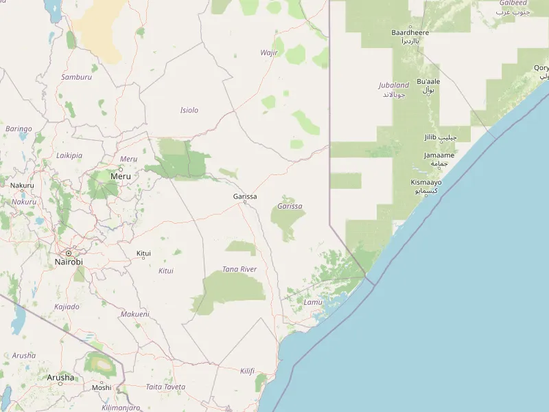 Garissa terkep letoltese