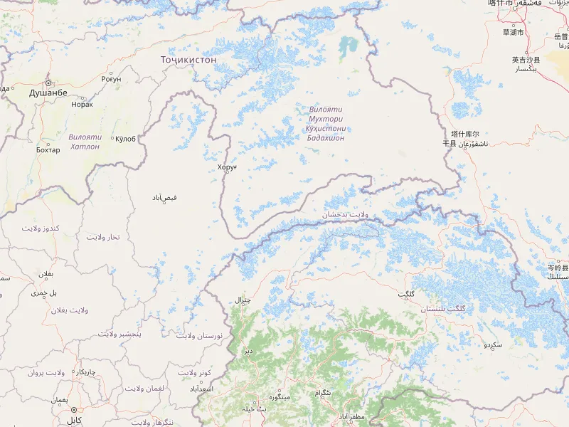 Download map of Badakhshan Province